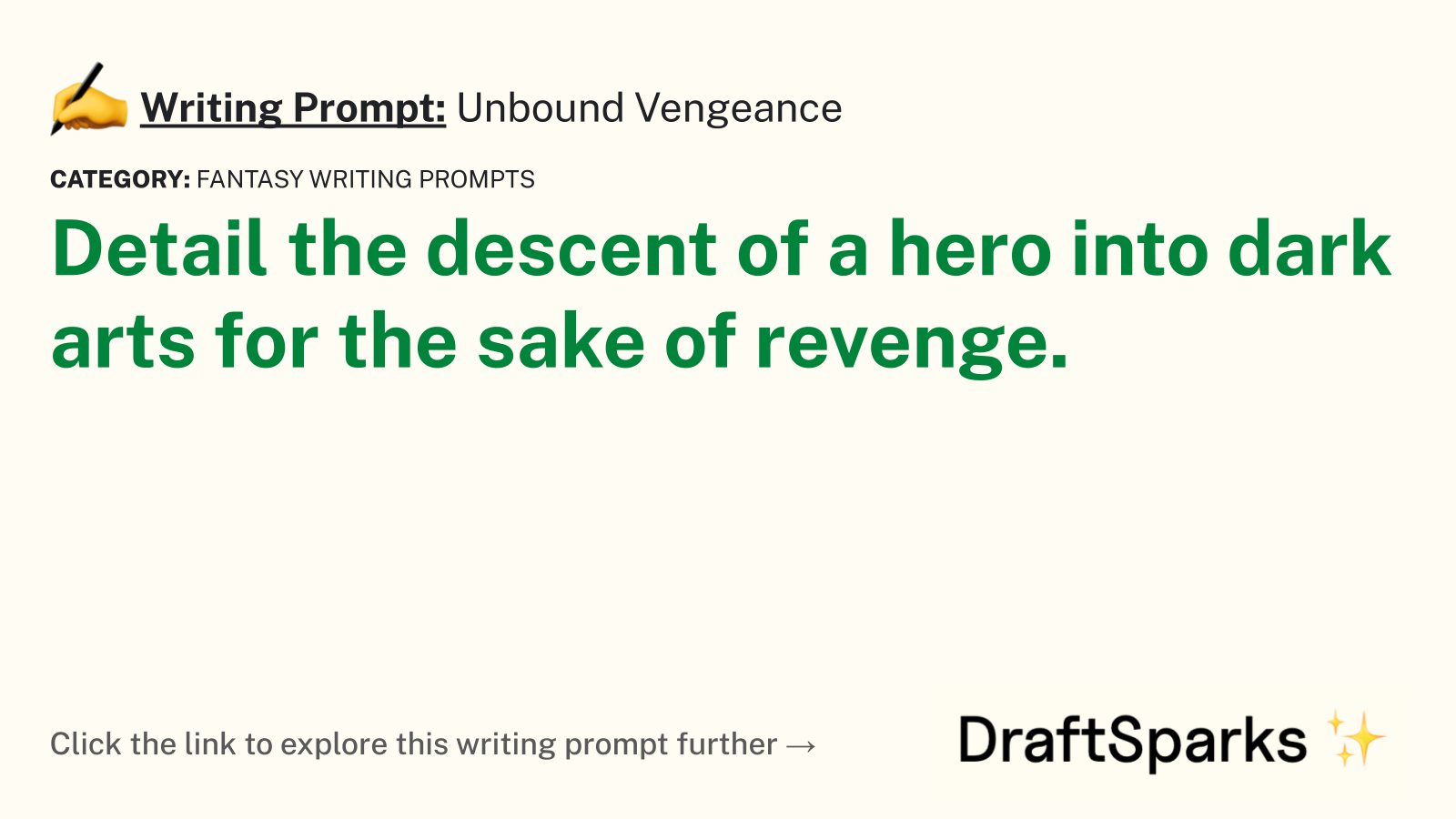Unbound Vengeance