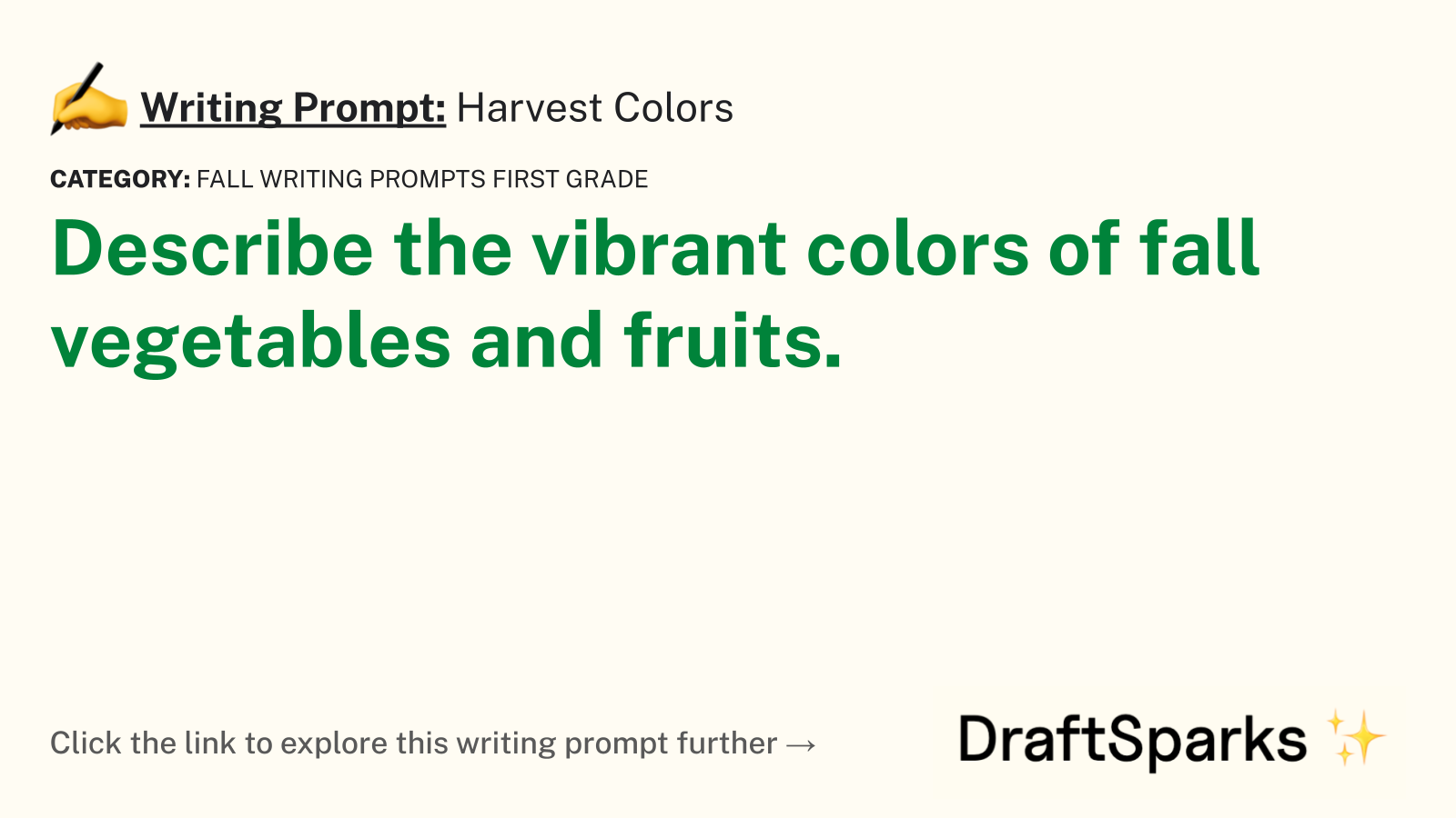 Harvest Colors