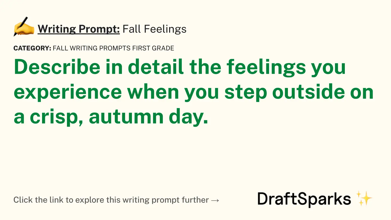 Fall Feelings
