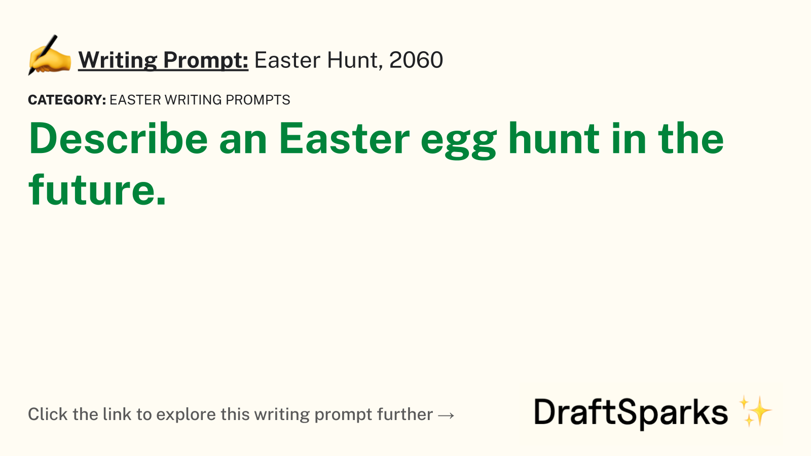 Easter Hunt, 2060