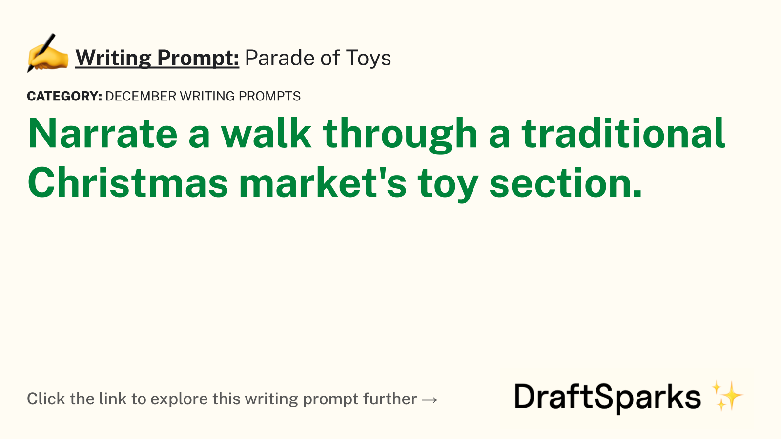 Parade of Toys