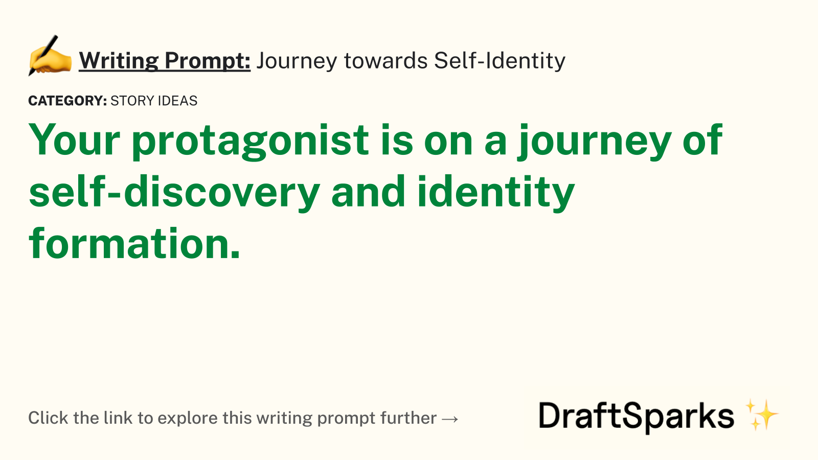 Journey towards Self-Identity