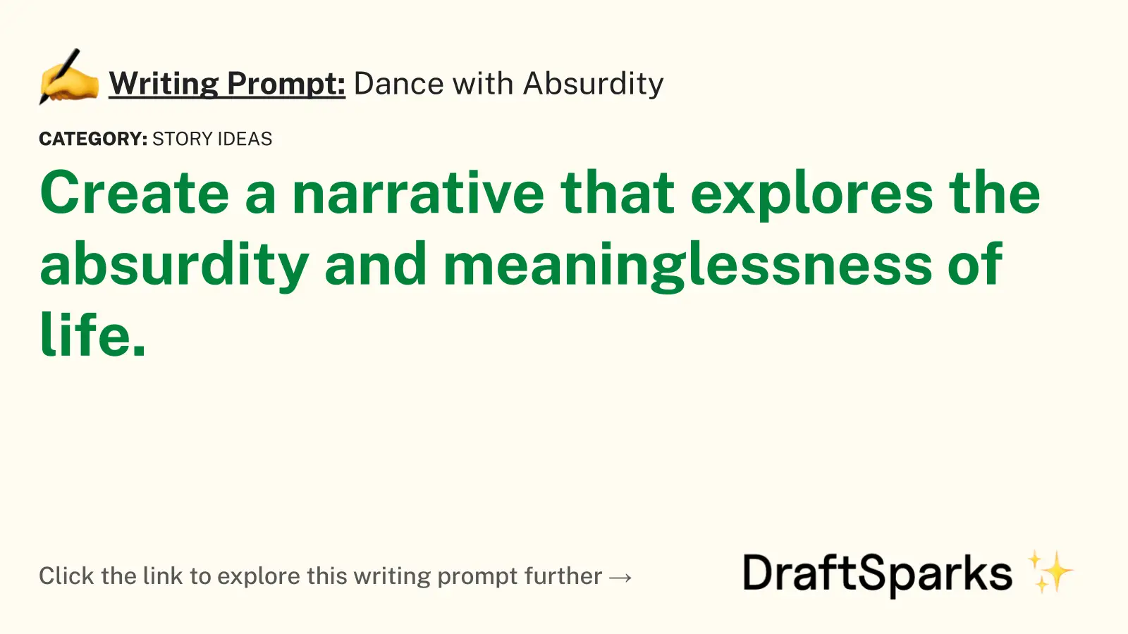 Dance with Absurdity
