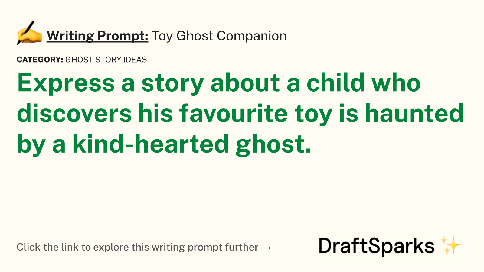 Toy Ghost Companion