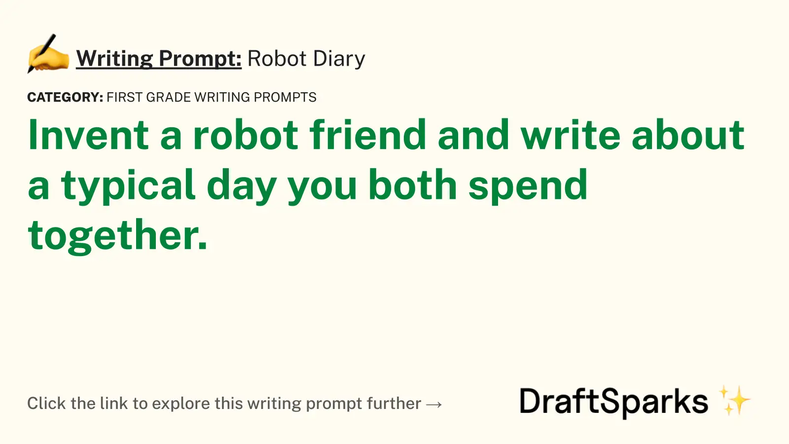 Robot Diary