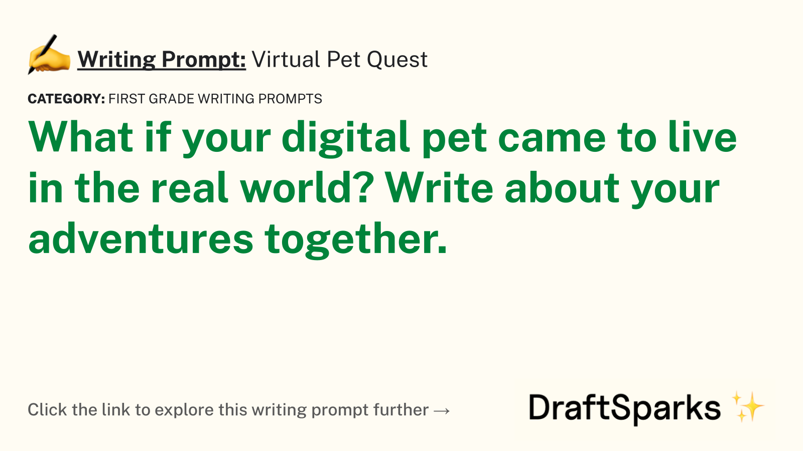 Virtual Pet Quest
