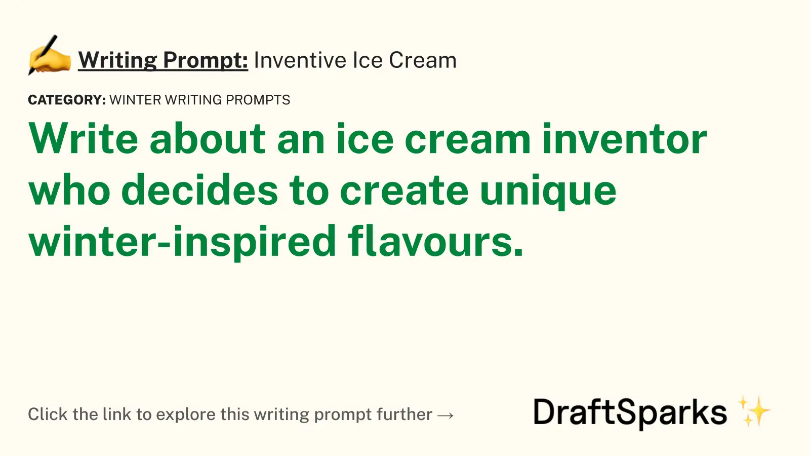 Inventive Ice Cream