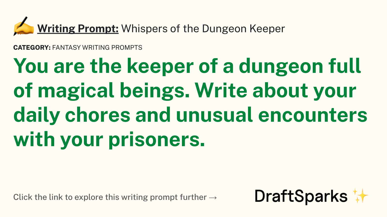 Whispers of the Dungeon Keeper