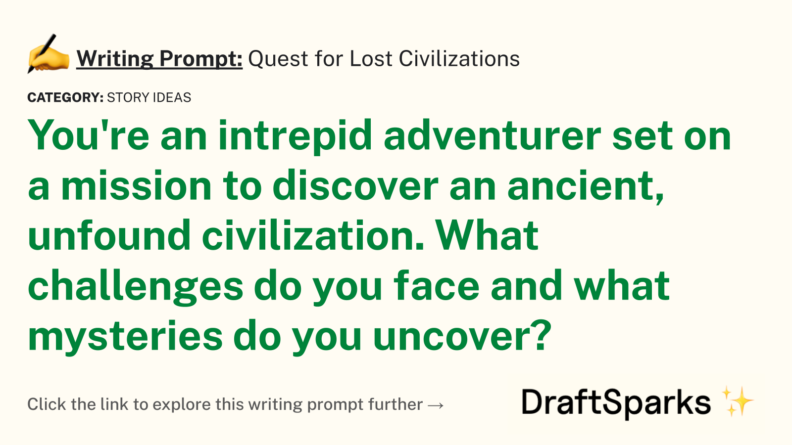 Quest for Lost Civilizations