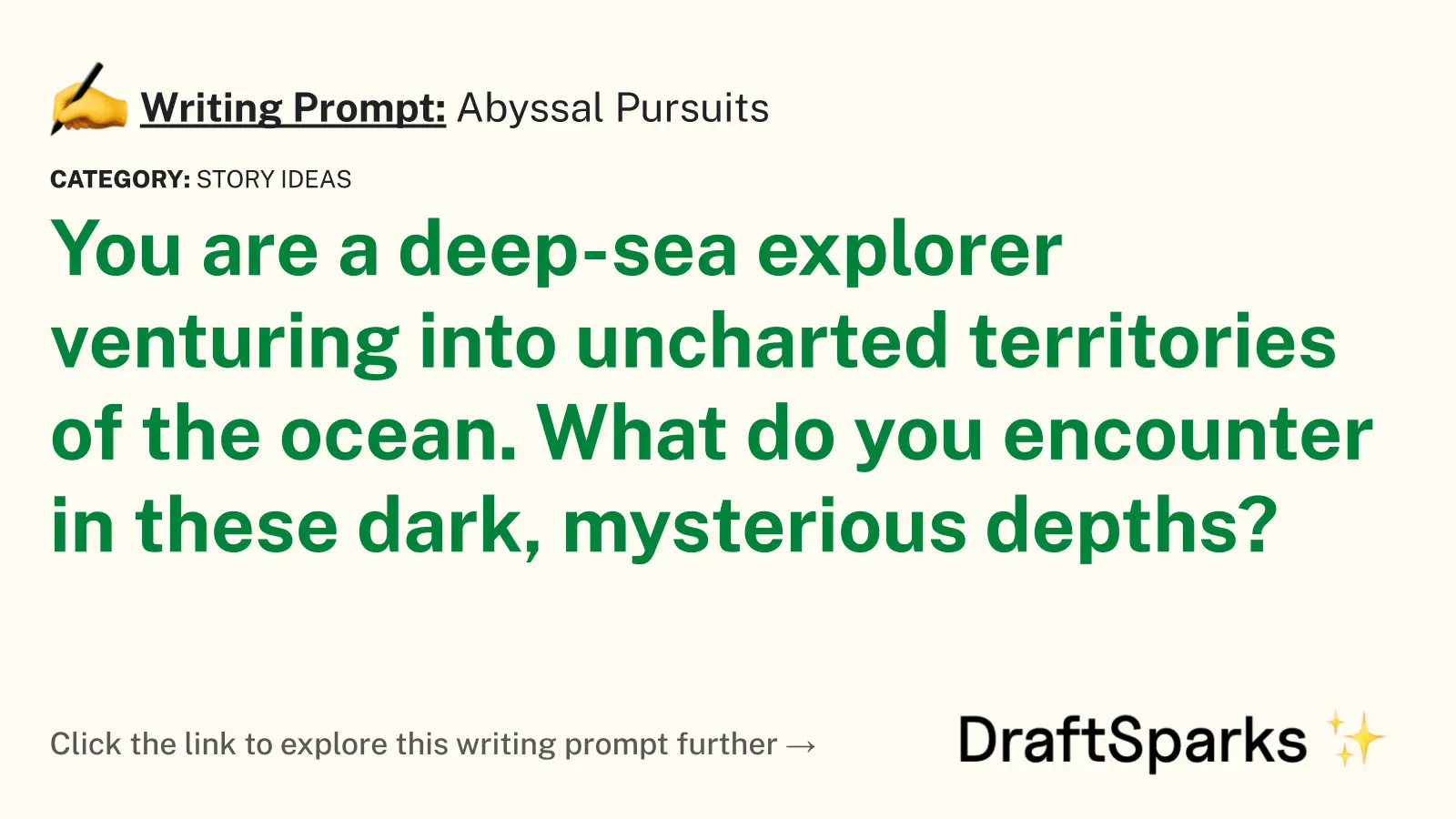 Abyssal Pursuits