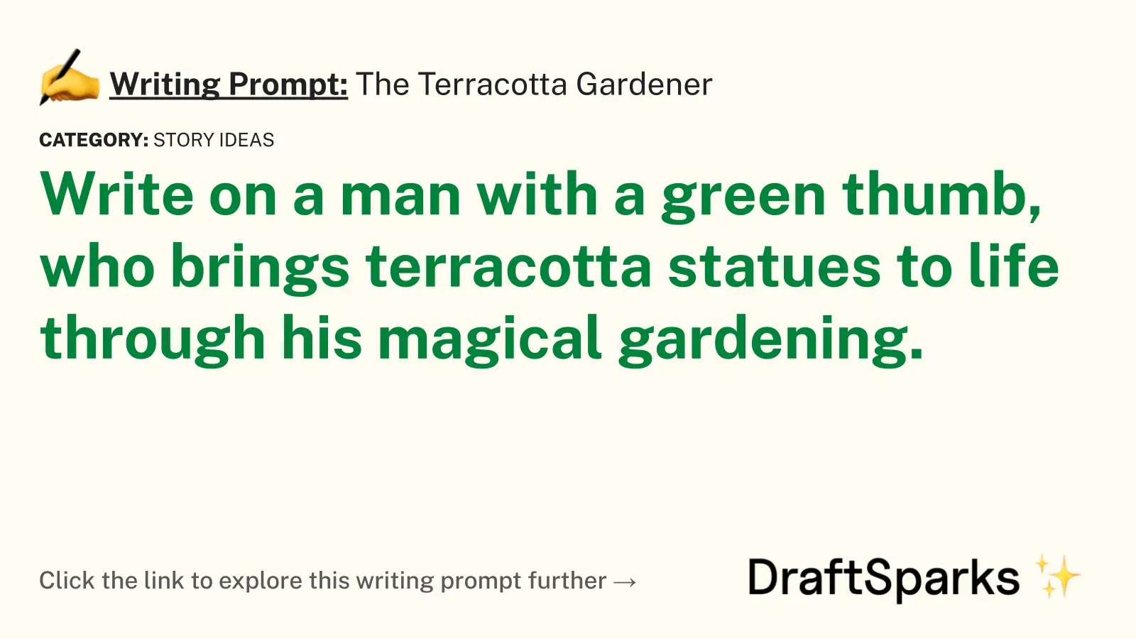 The Terracotta Gardener