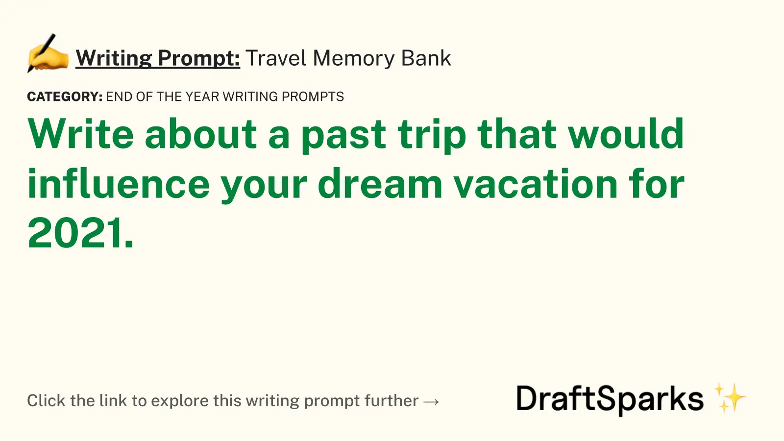 Travel Memory Bank