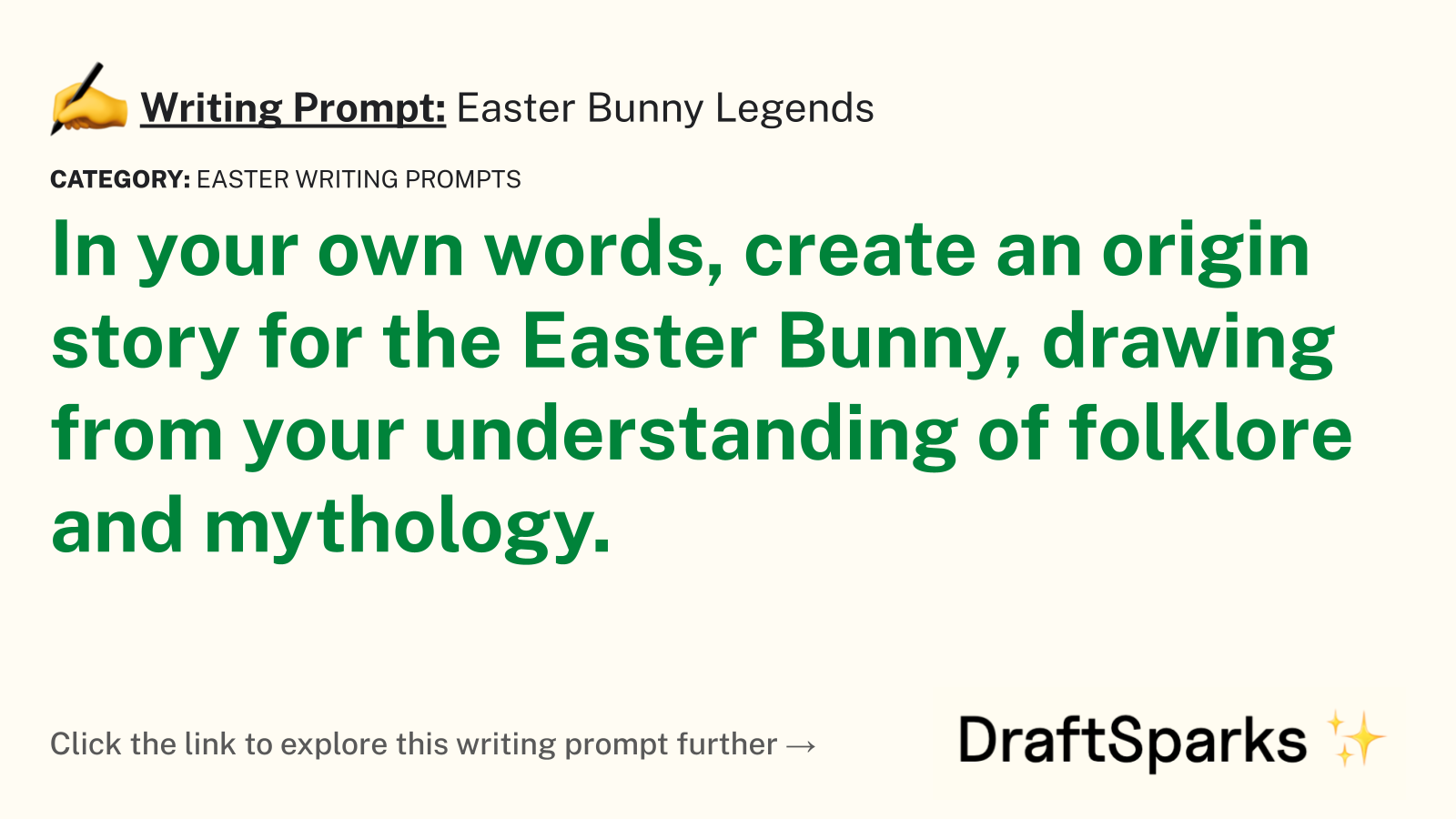 Easter Bunny Legends