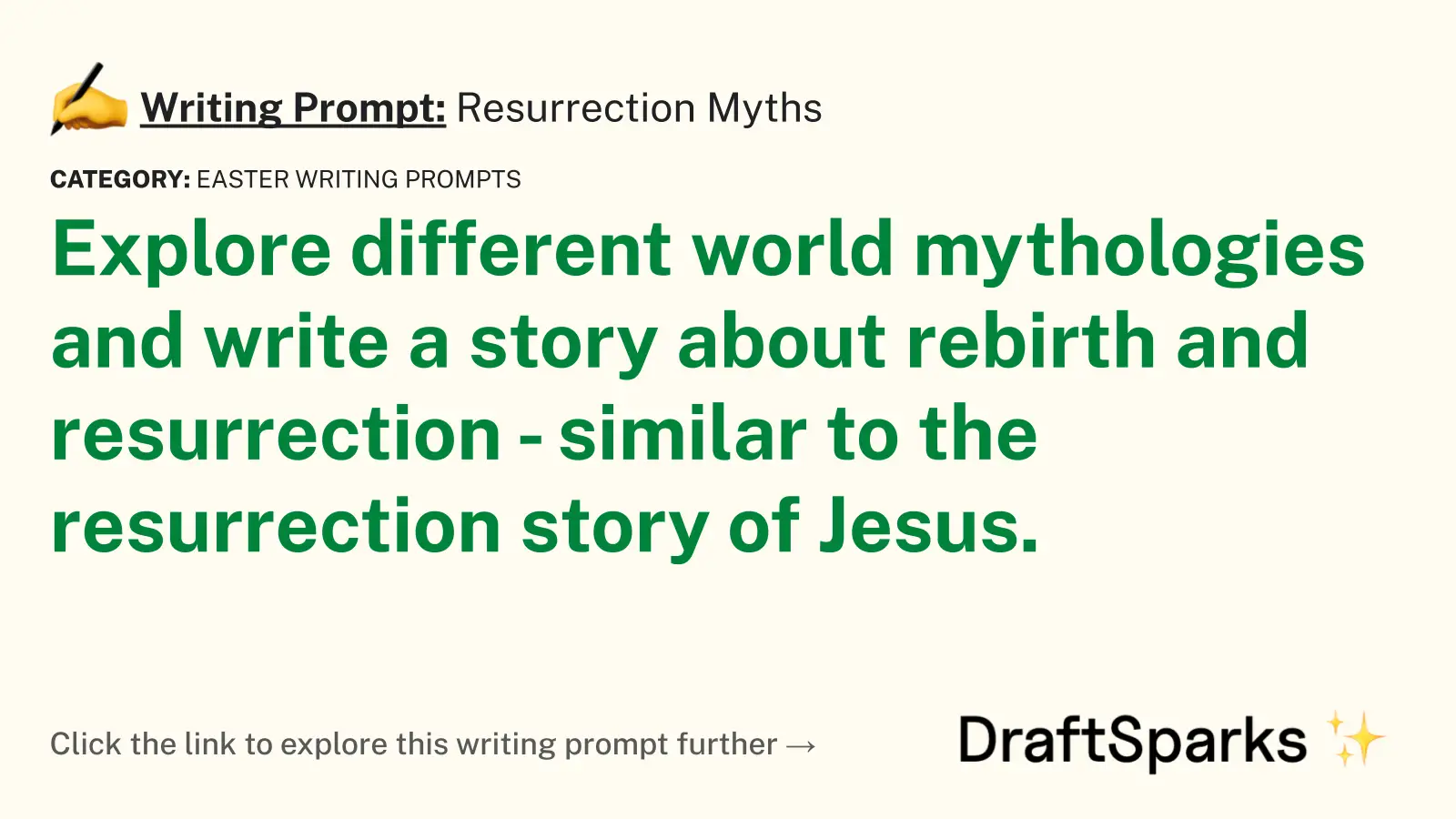 Resurrection Myths