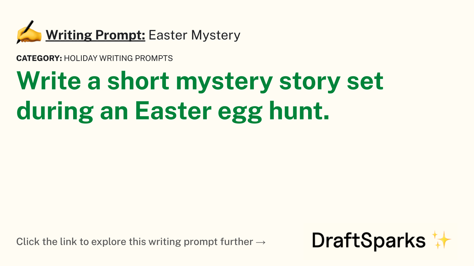 Easter Mystery