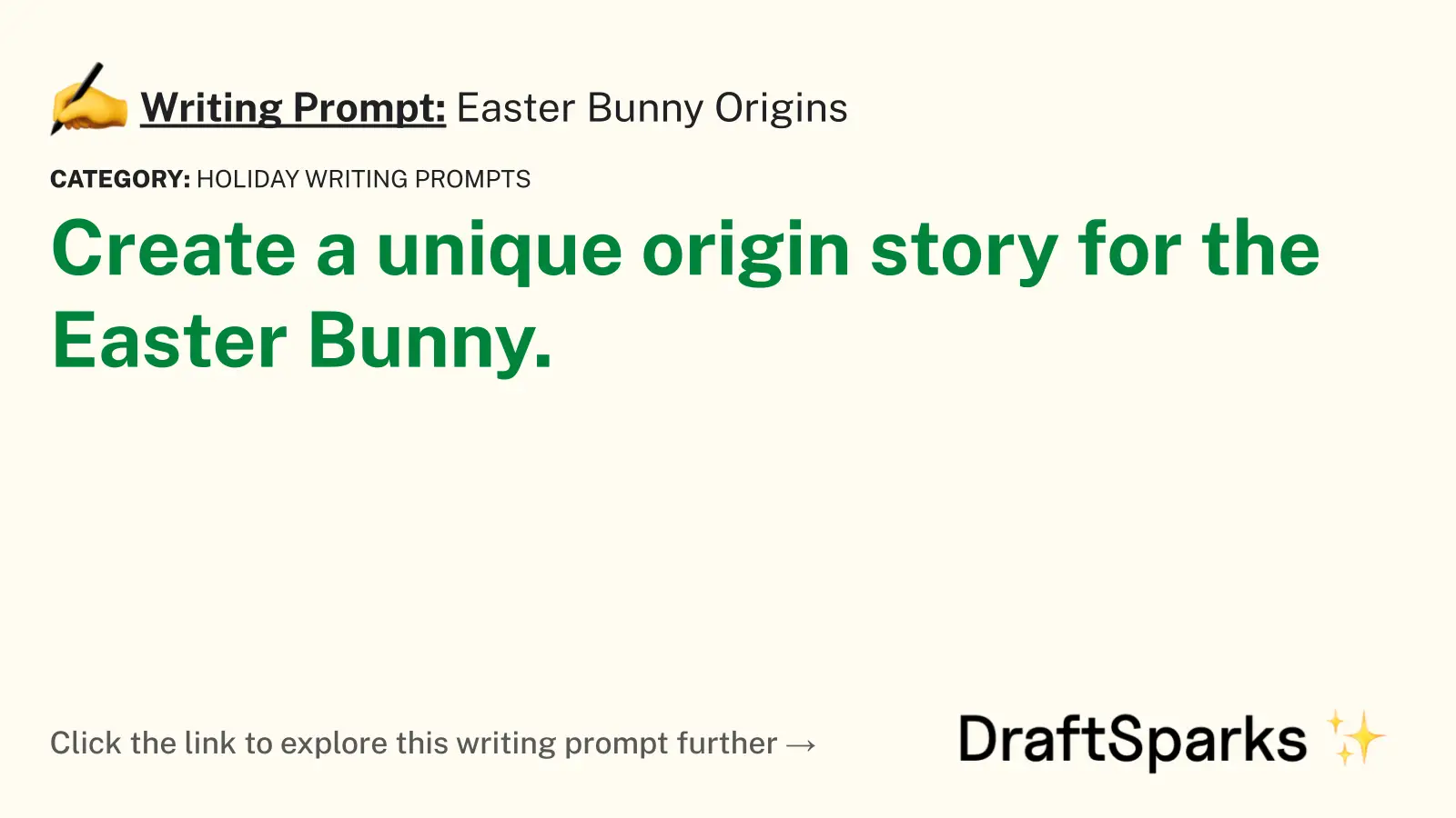 Easter Bunny Origins