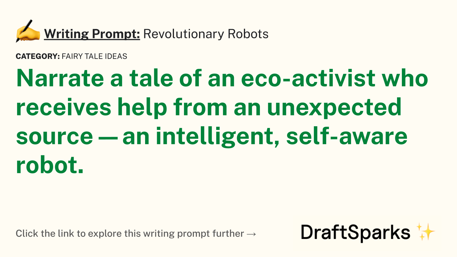 Revolutionary Robots