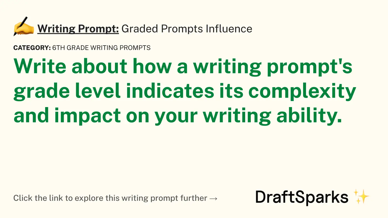 Graded Prompts Influence