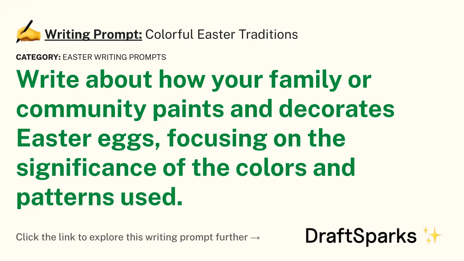Colorful Easter Traditions