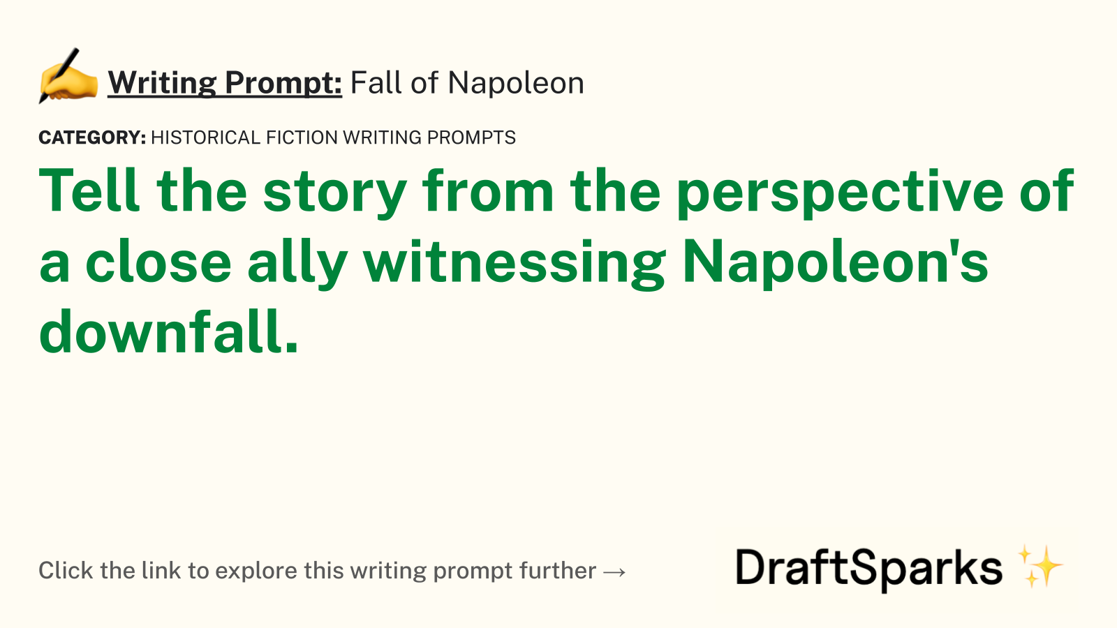 Fall of Napoleon