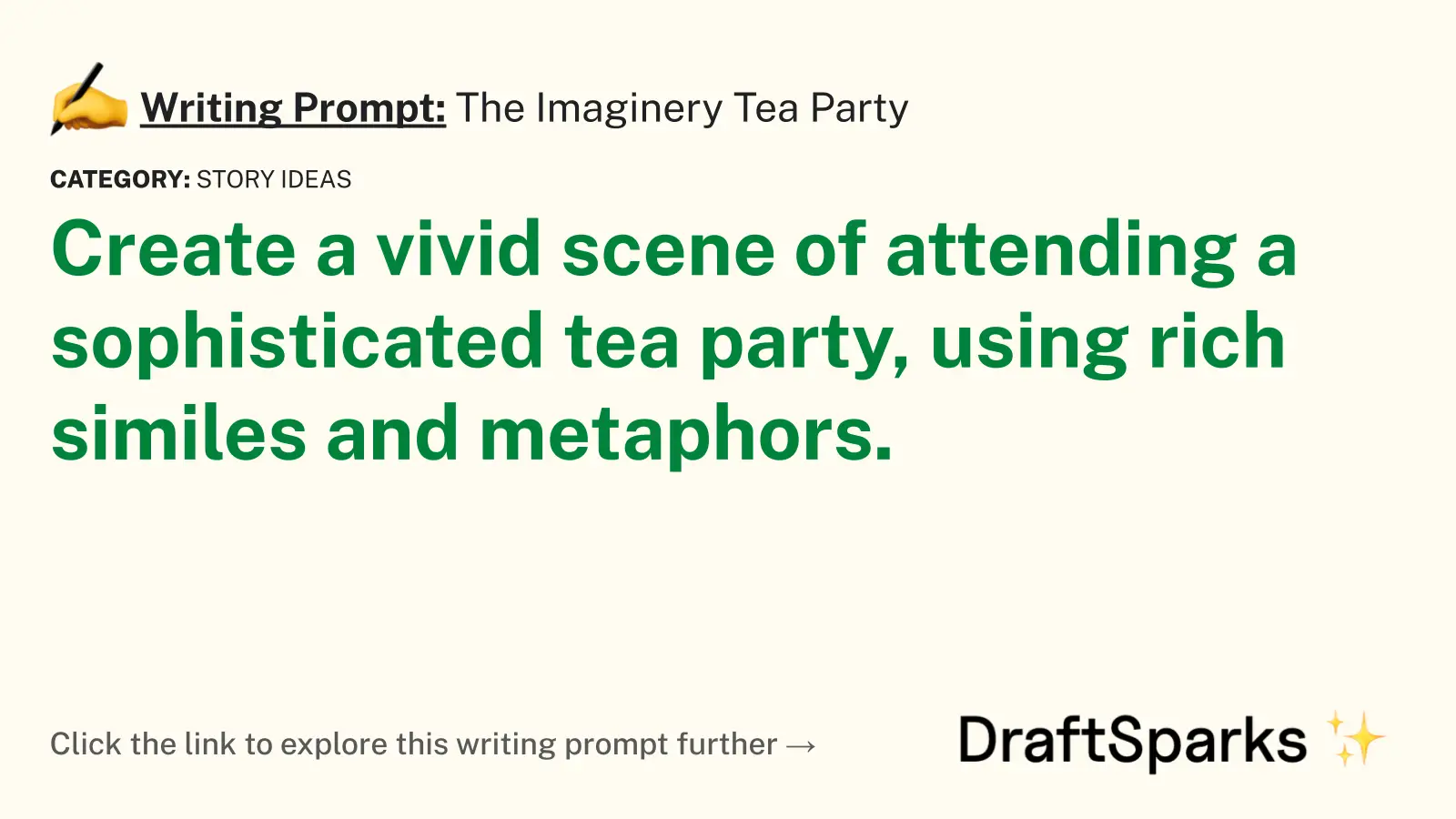 The Imaginery Tea Party