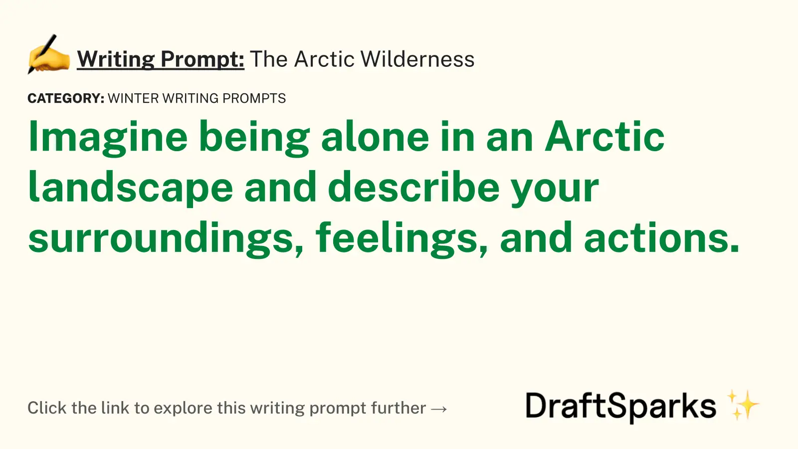 The Arctic Wilderness