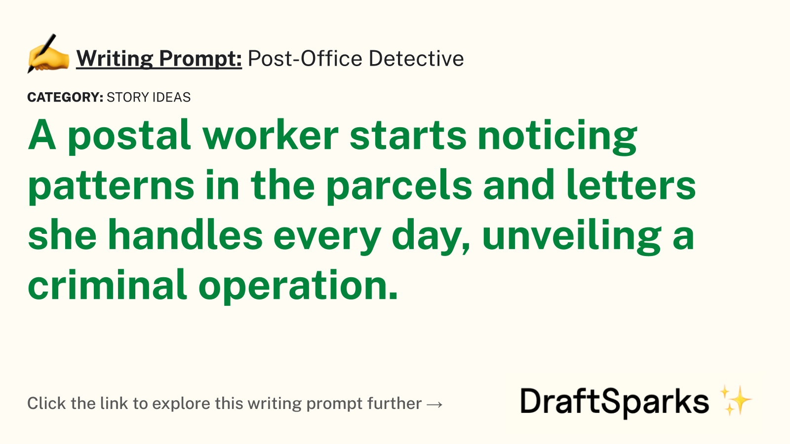 Post-Office Detective