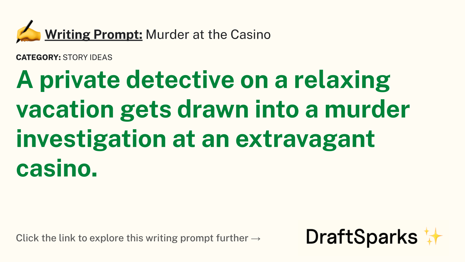 Murder at the Casino