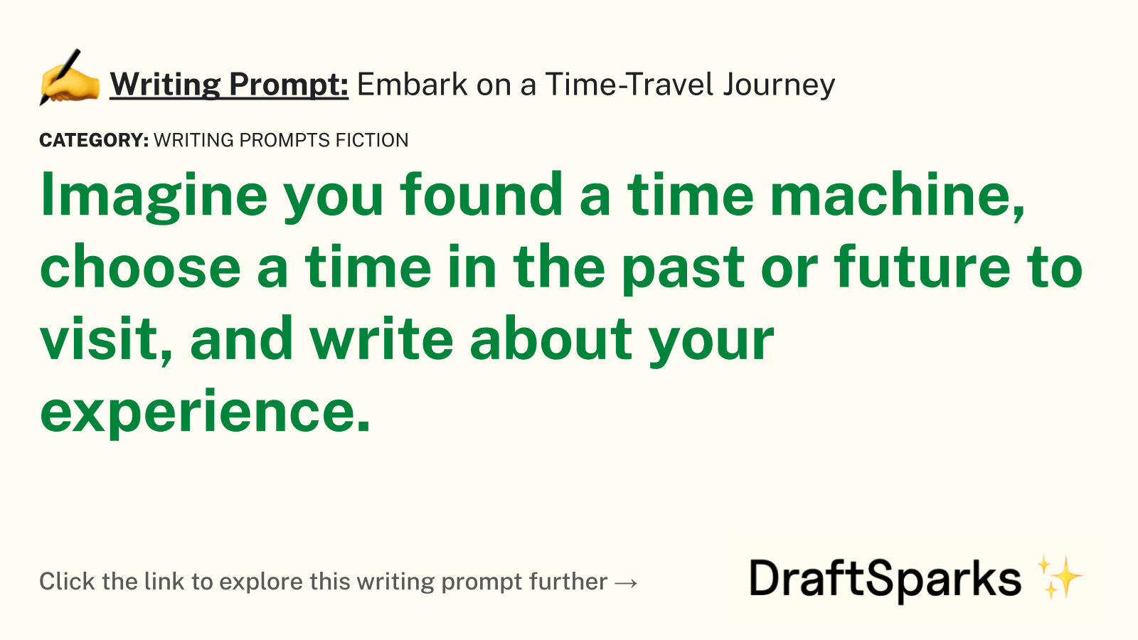 Embark on a Time-Travel Journey
