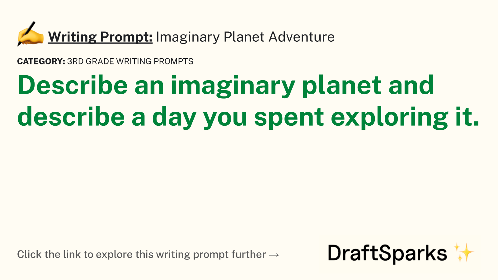 Imaginary Planet Adventure