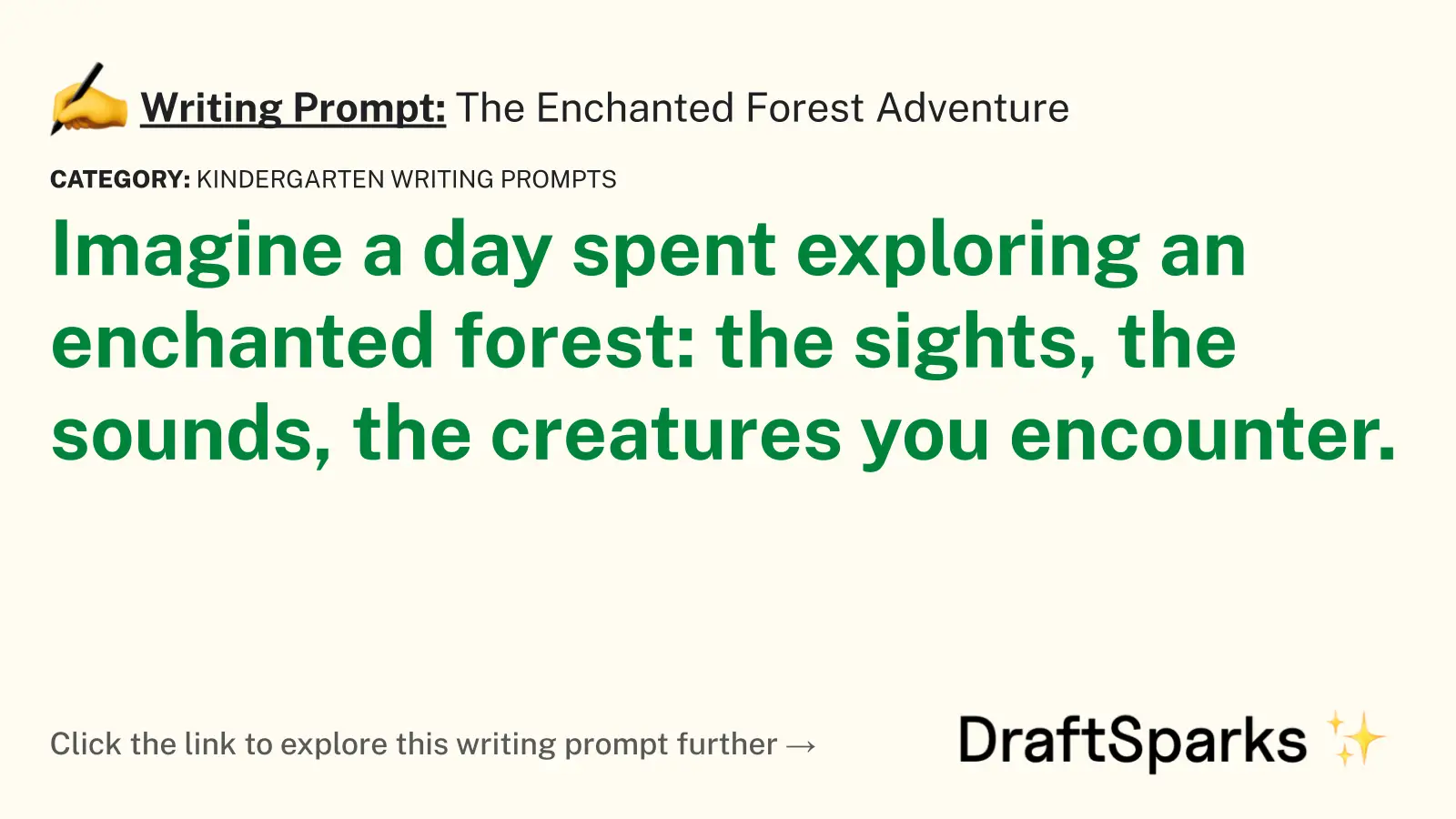 The Enchanted Forest Adventure
