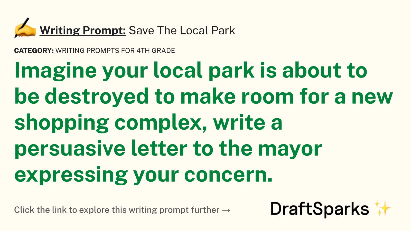 Save The Local Park