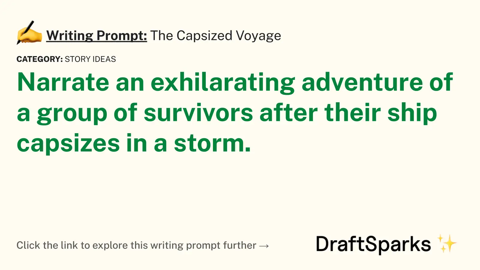 The Capsized Voyage
