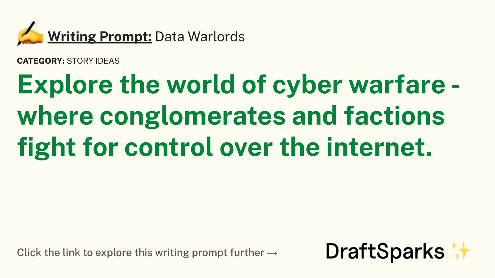 Data Warlords