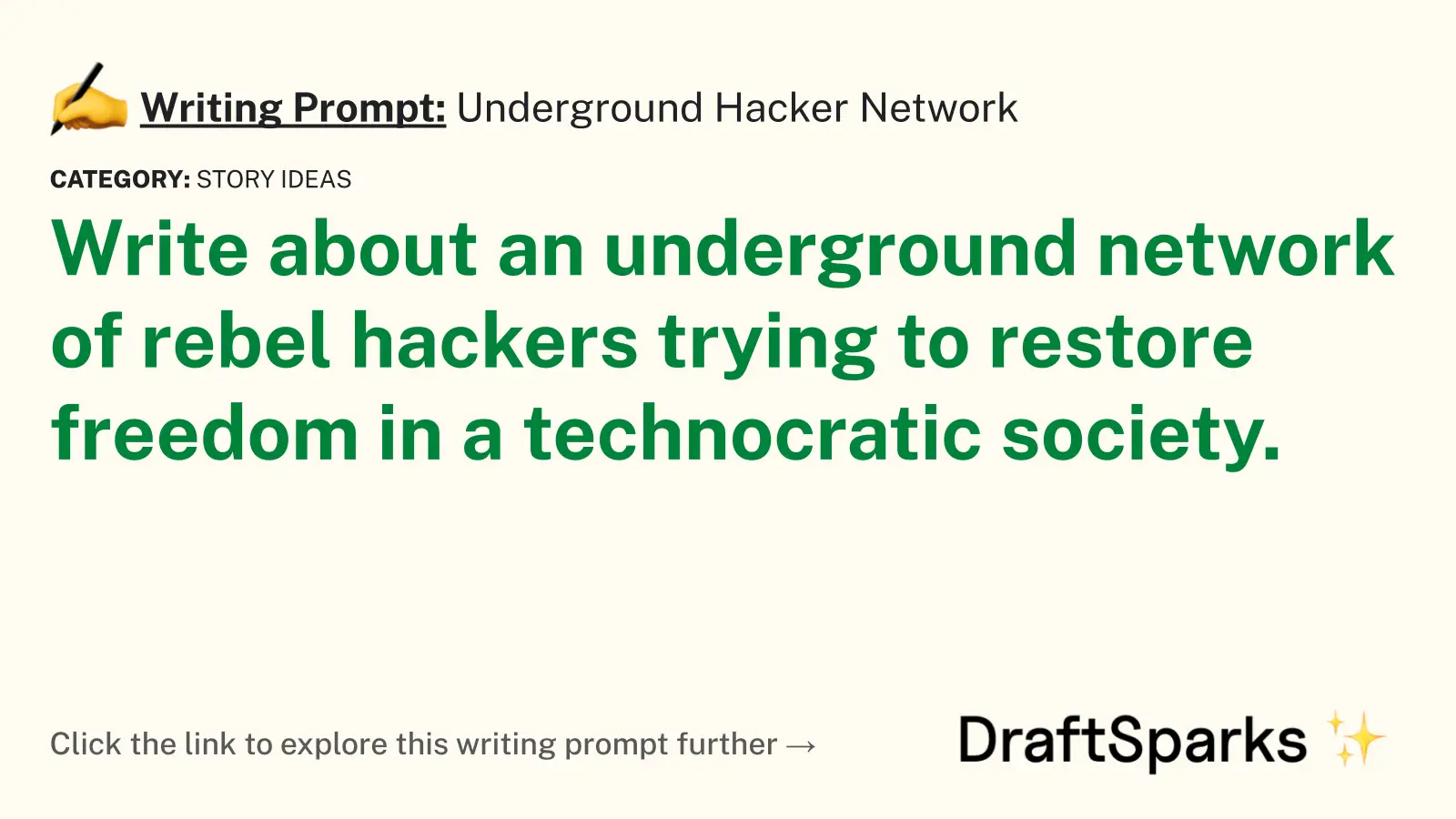 Underground Hacker Network