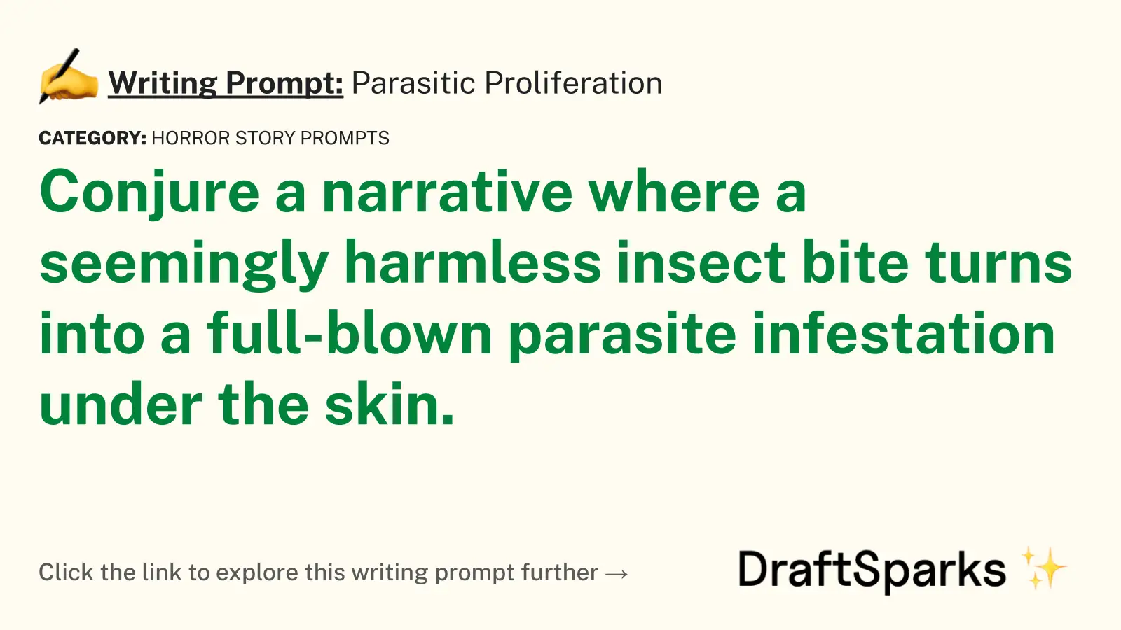 Parasitic Proliferation
