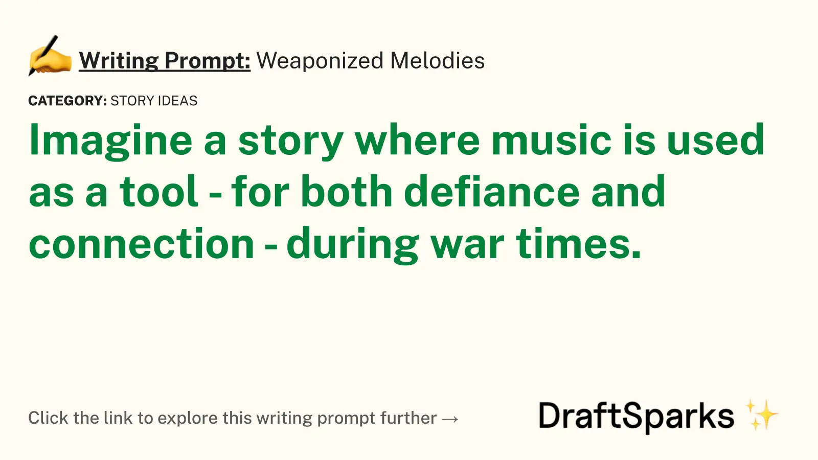 Weaponized Melodies