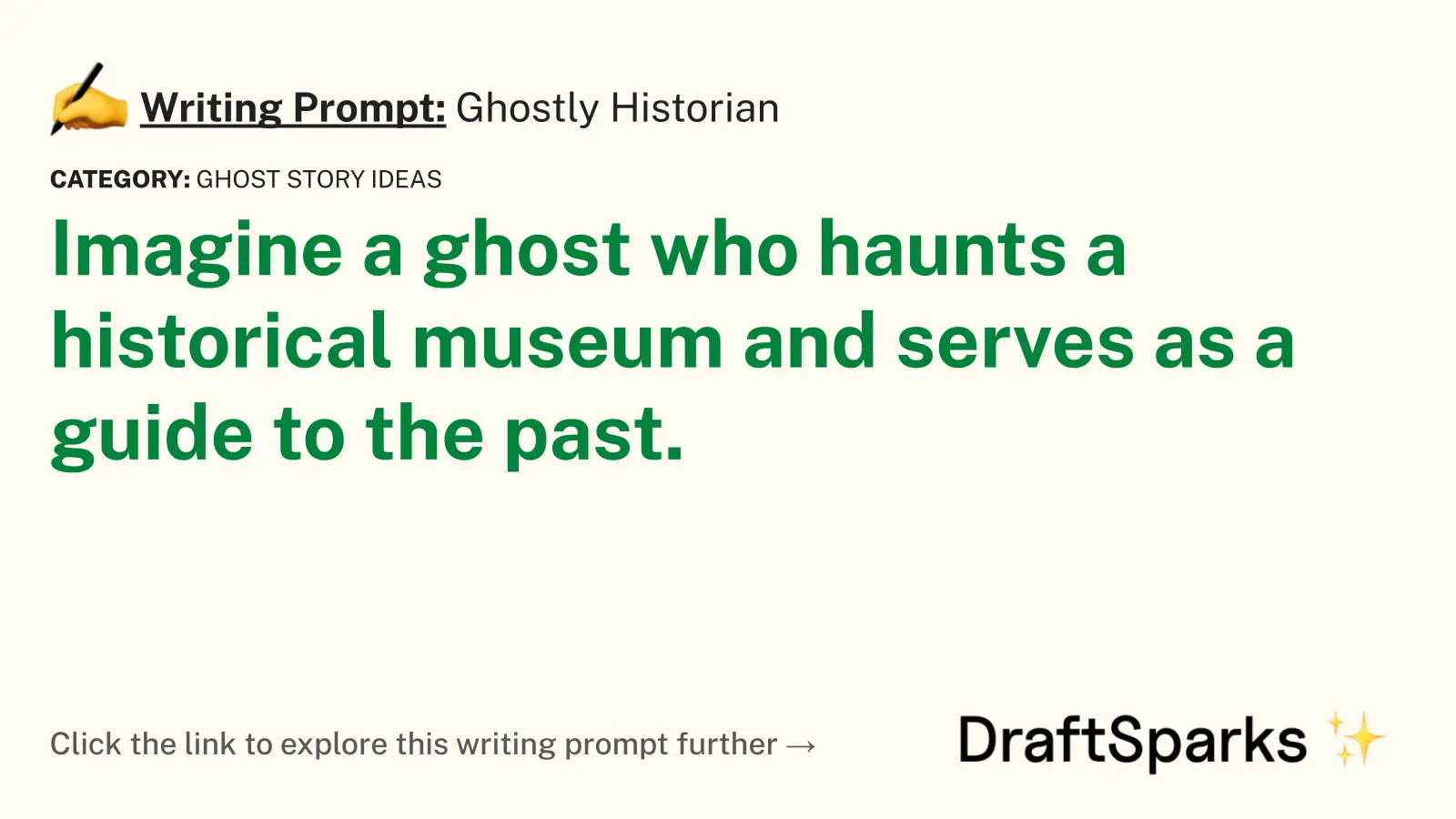 Ghostly Historian