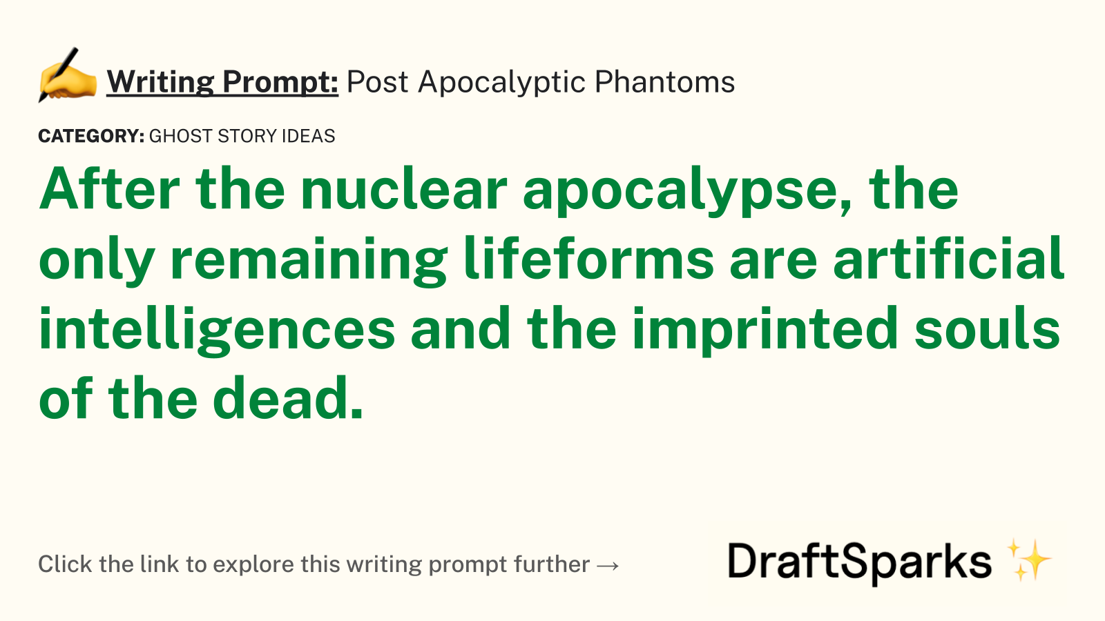 Post Apocalyptic Phantoms