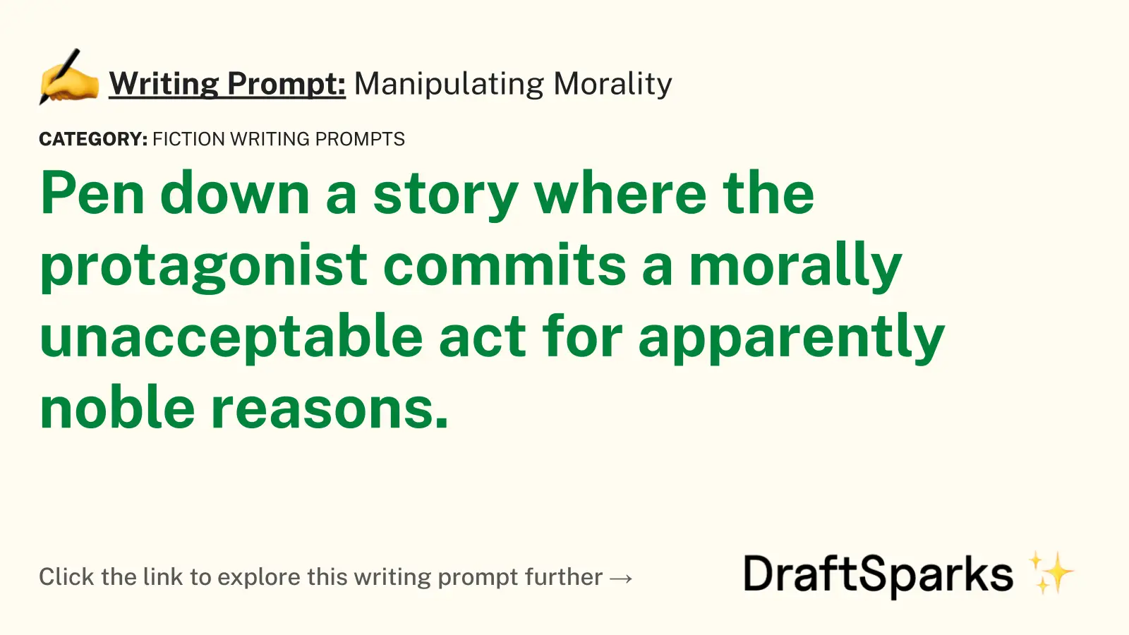 Manipulating Morality