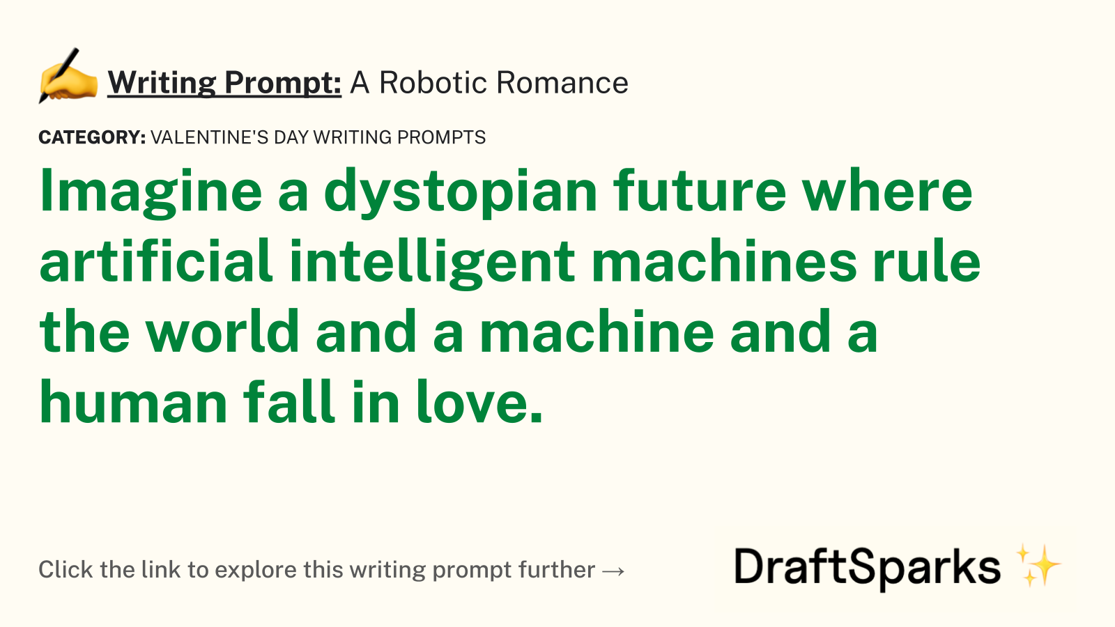 A Robotic Romance