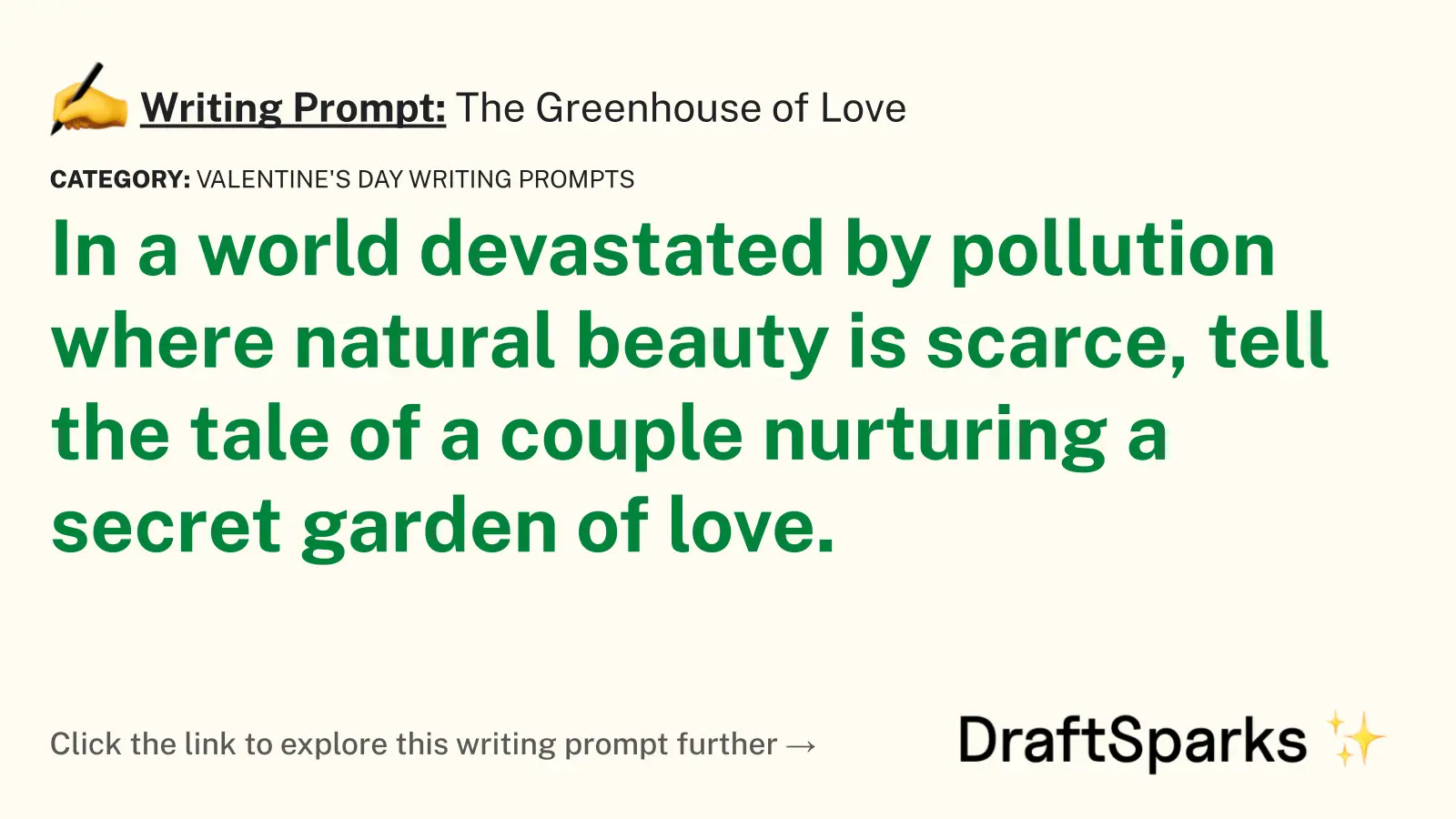 The Greenhouse of Love