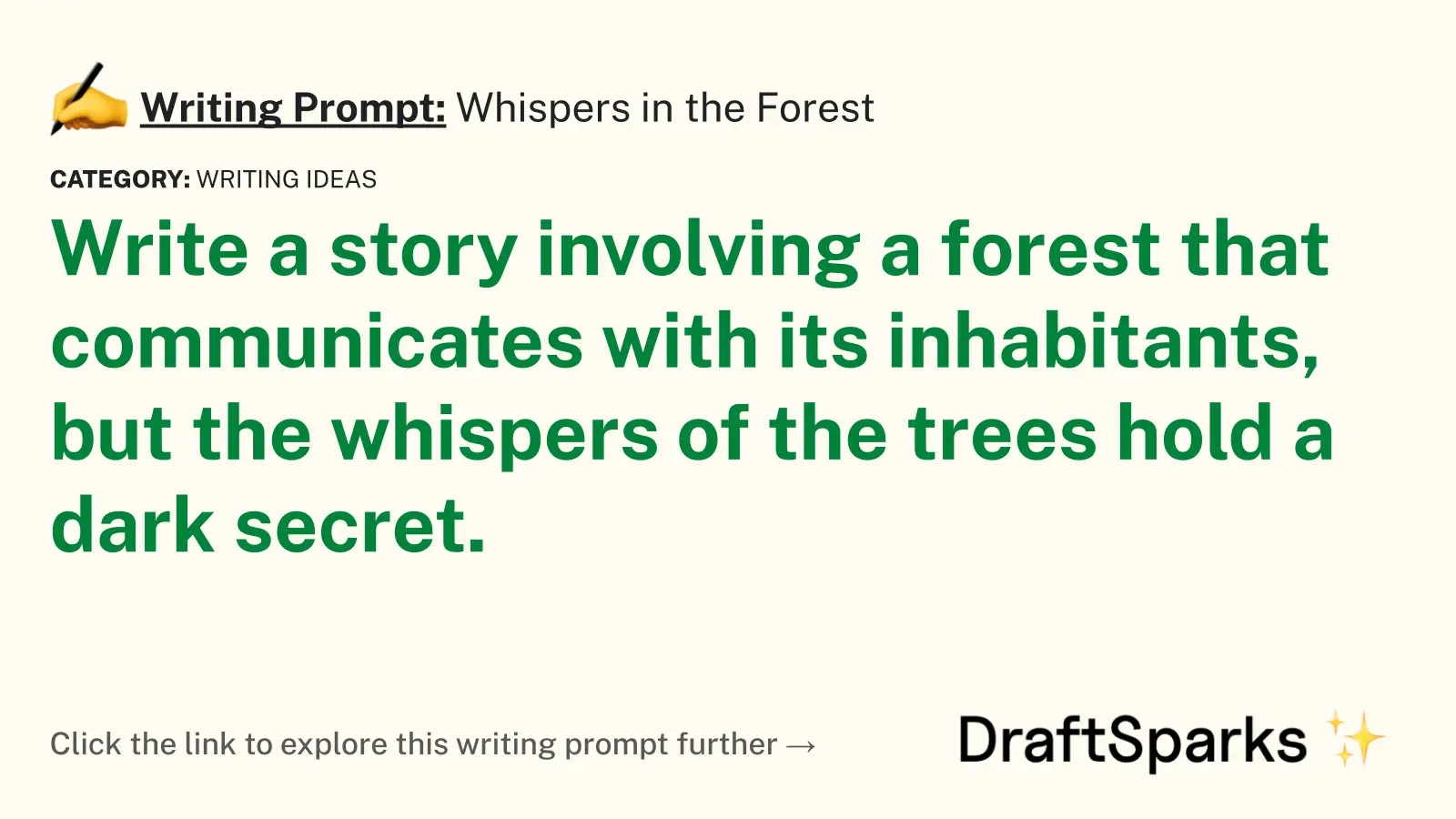 Whispers in the Forest