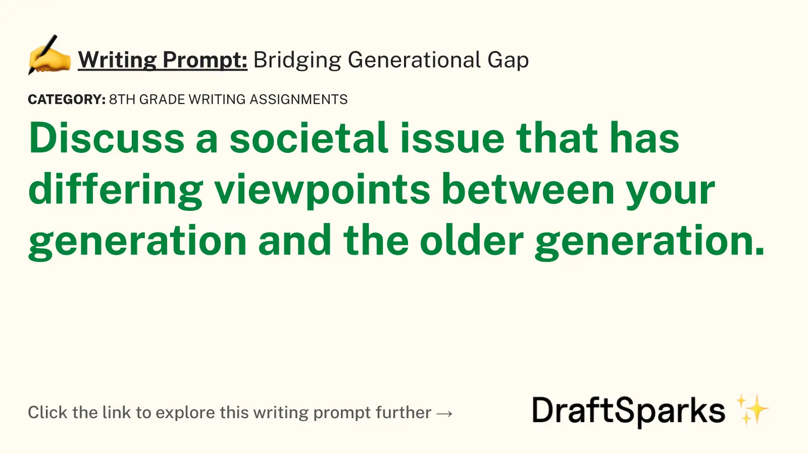 Bridging Generational Gap