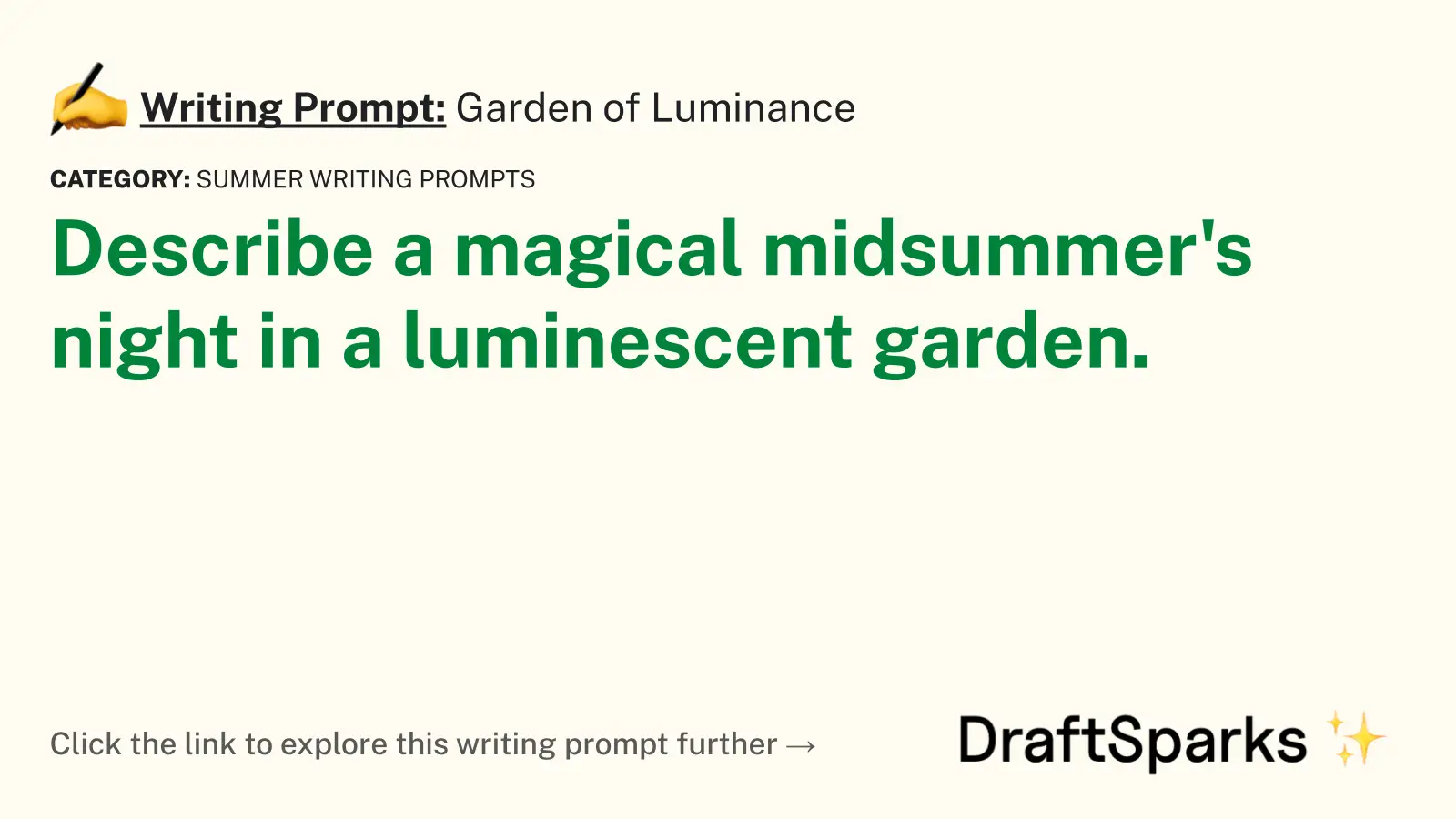 Garden of Luminance