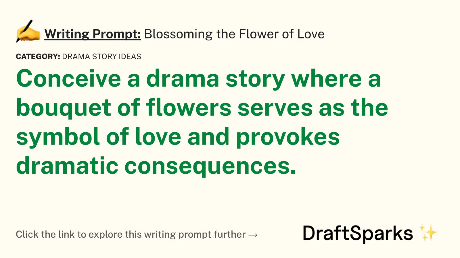 Blossoming the Flower of Love