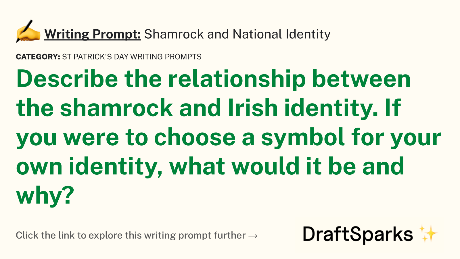 Shamrock and National Identity