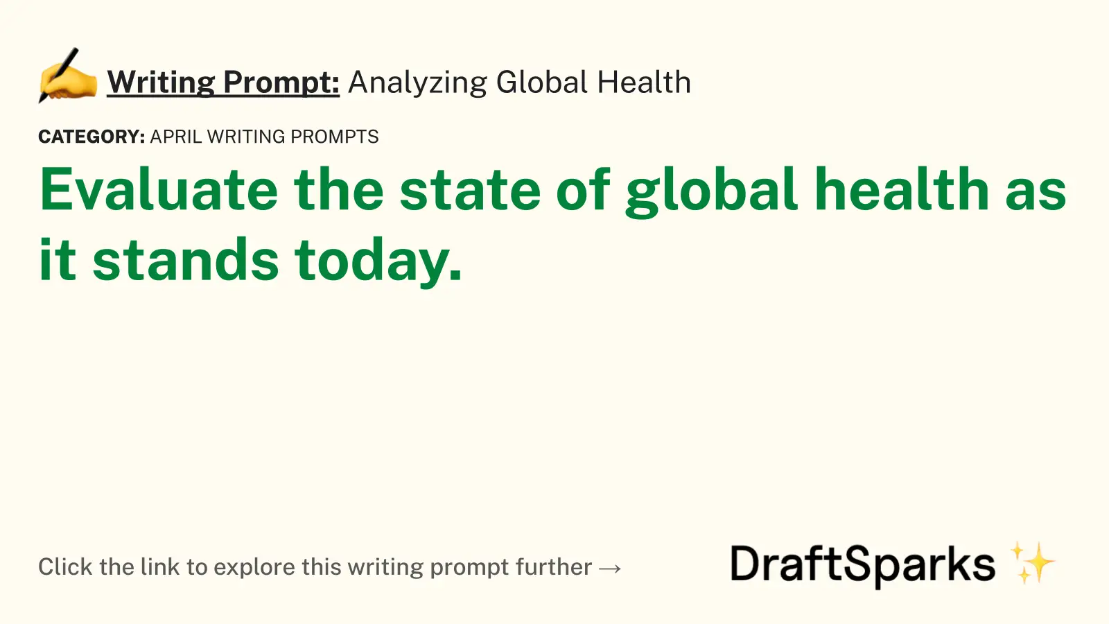 Analyzing Global Health