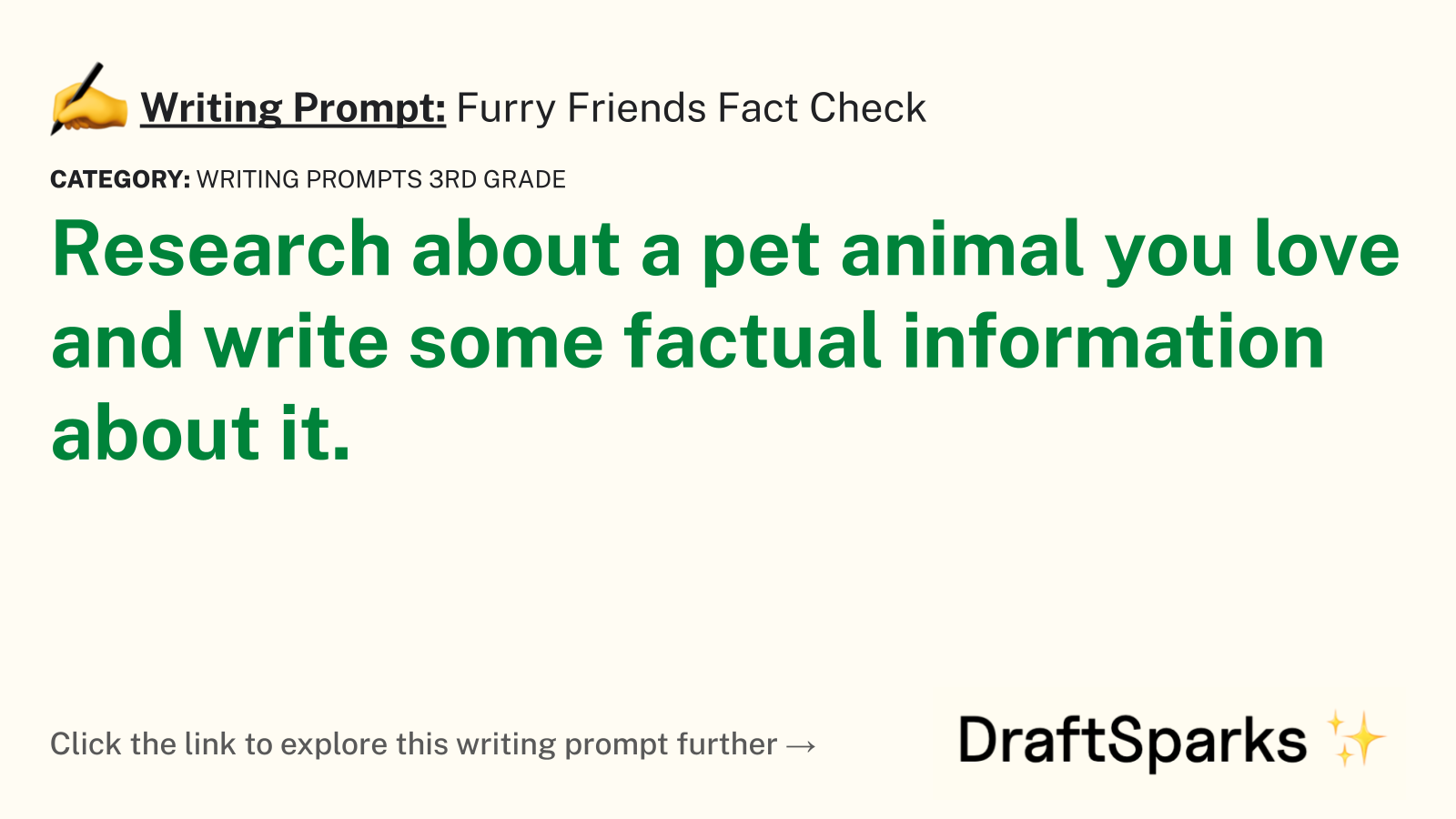 Furry Friends Fact Check