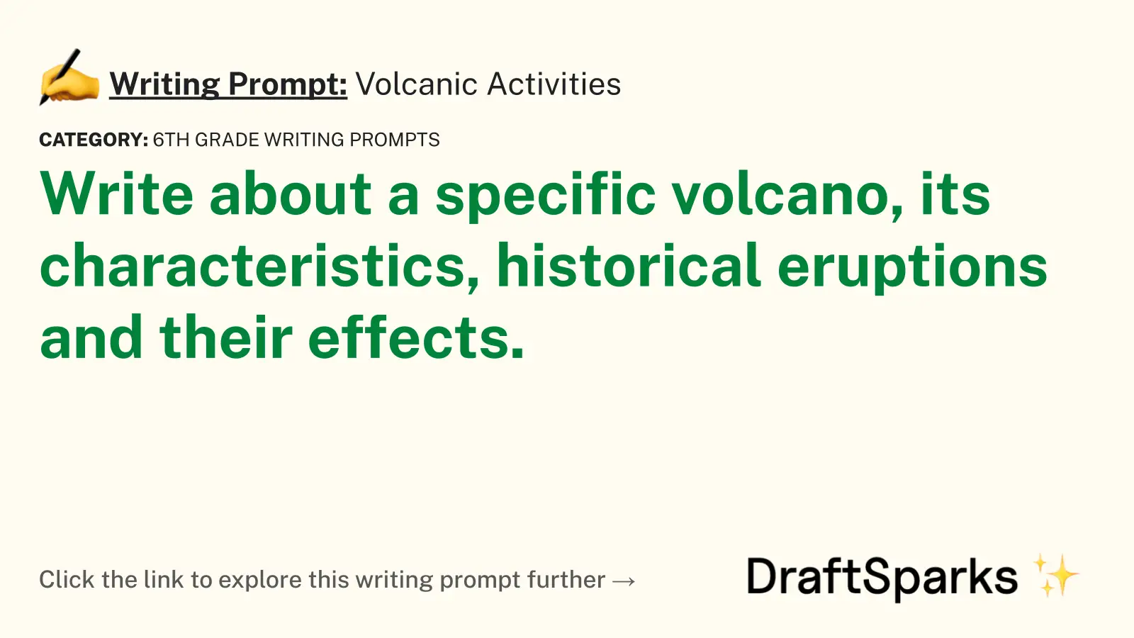 Volcanic Activities